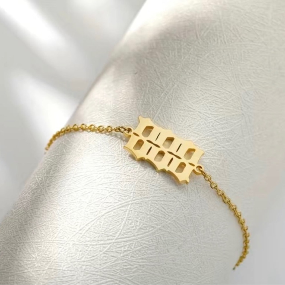 Abundance 888 New Anklet / Bracelet 18k Gold Plated